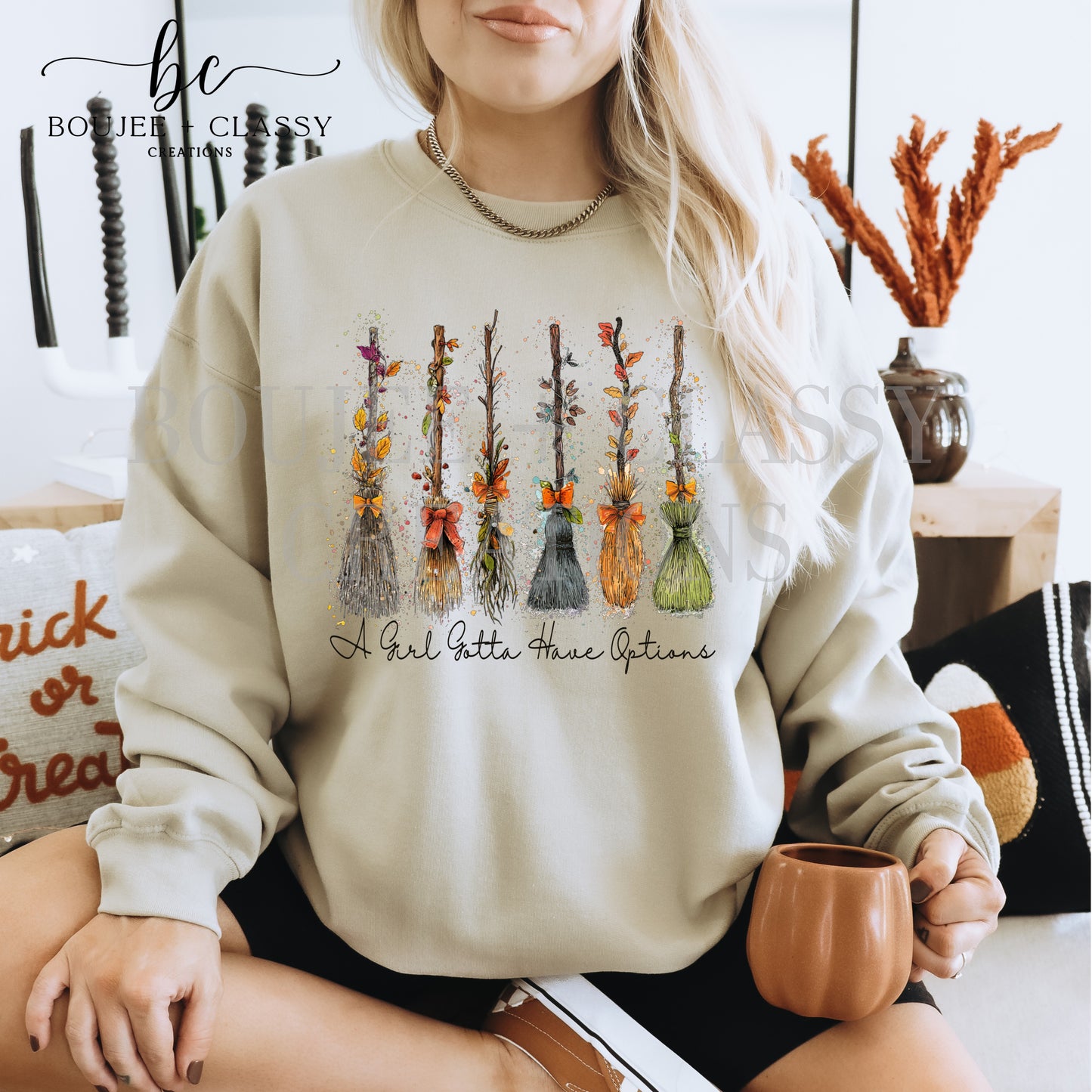A Girl Gotta Have Options – Whimsical Broomstick
