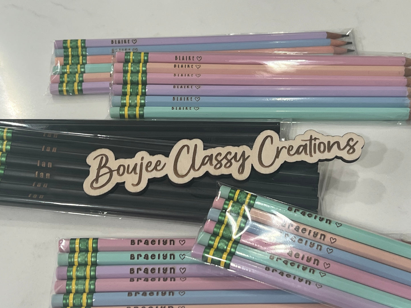 ✏️ Engraved Pencils