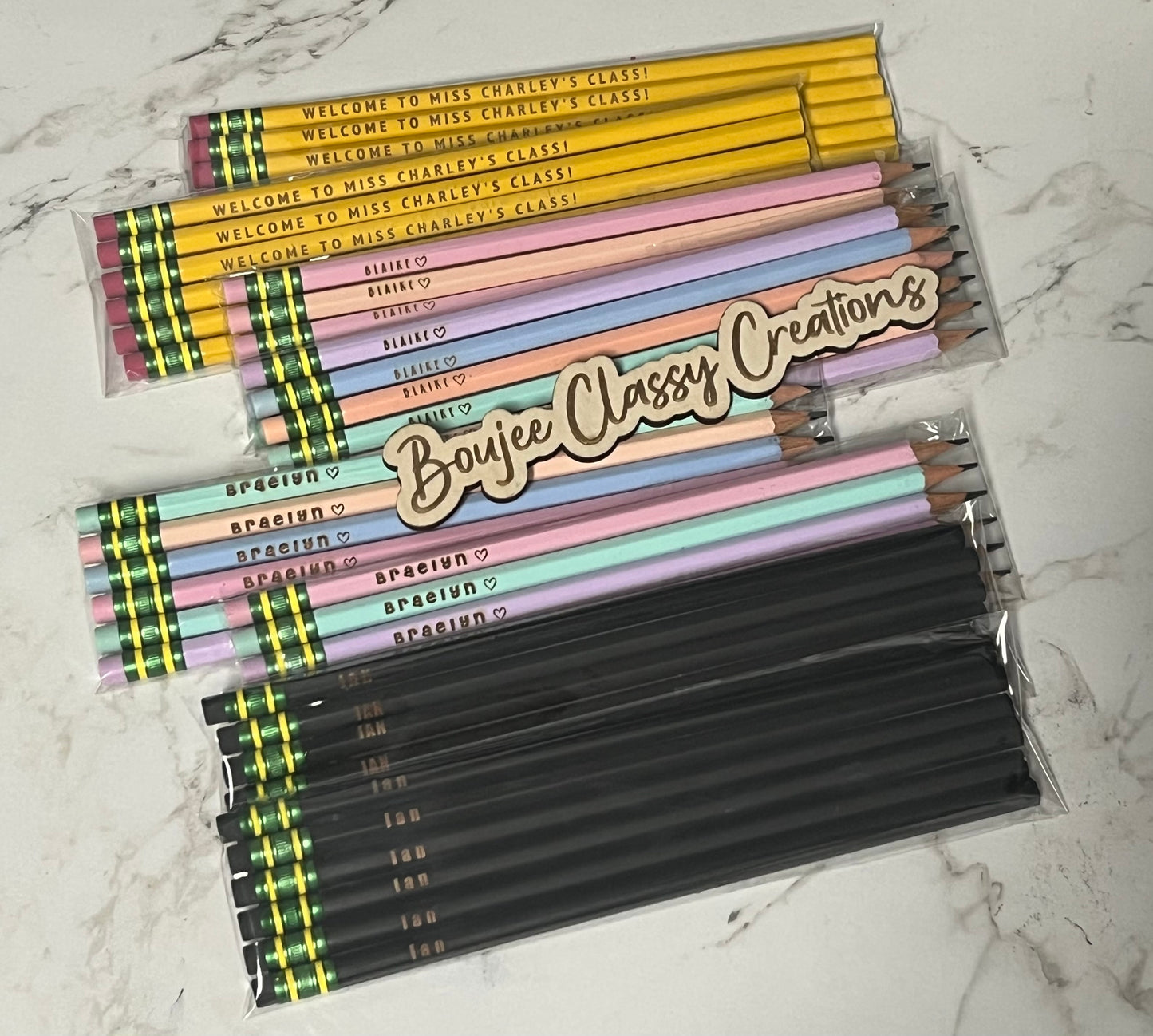 ✏️ Engraved Pencils