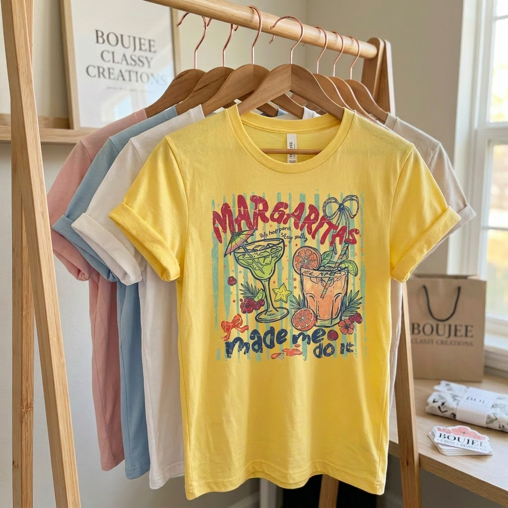 Margaritas Made Me Do It Graphic Tee
