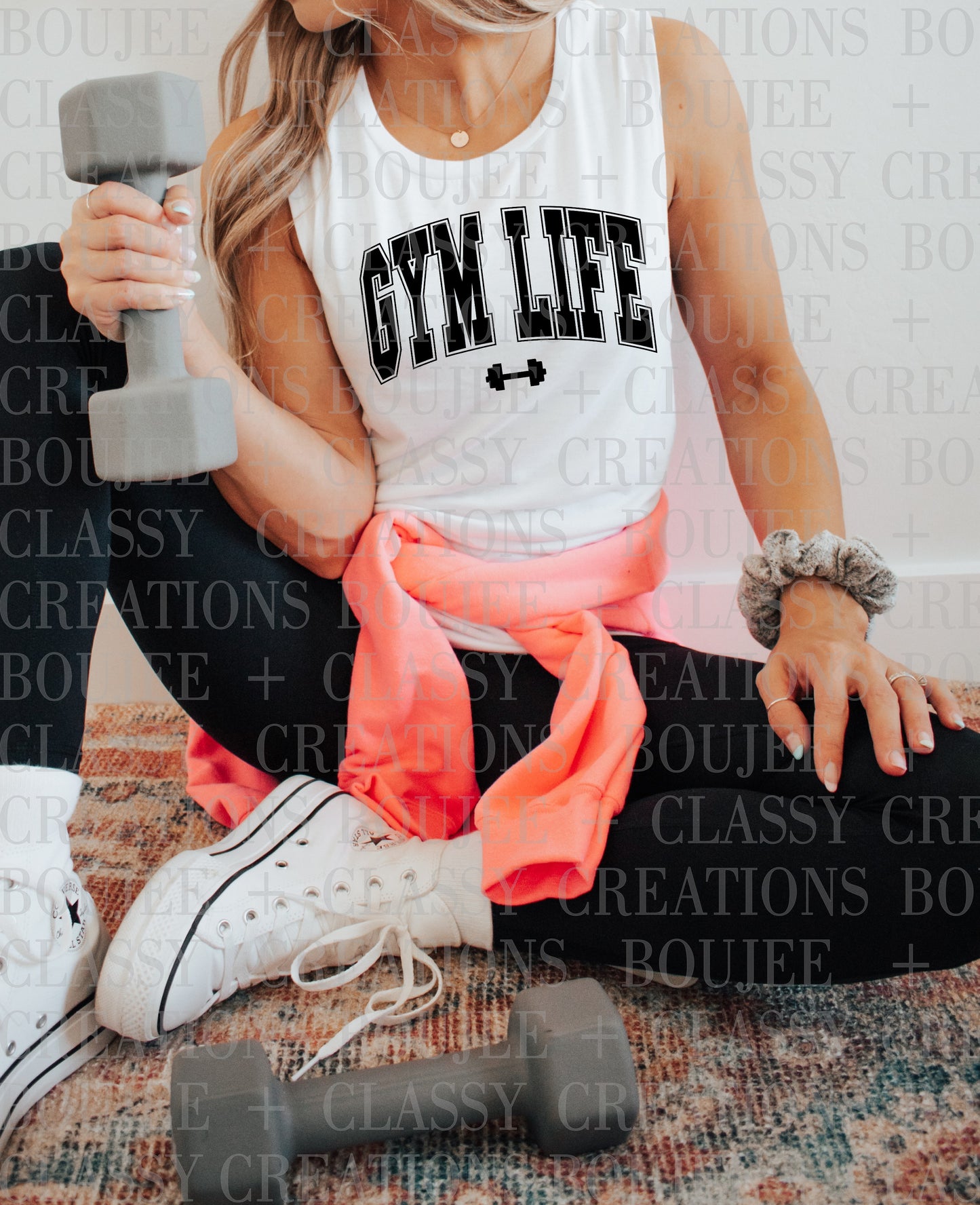 Gym Life Graphic Tank